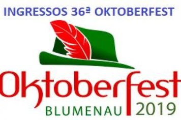 COMUNICADO - INGRESSOS 36ª OKTOBERFEST COMUNICADO 