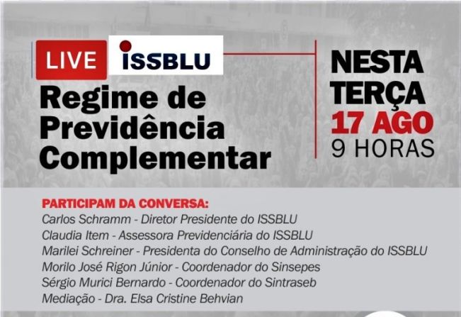 LIVE REGIME DE PREVIDÊNCIA COMPLEMENTAR